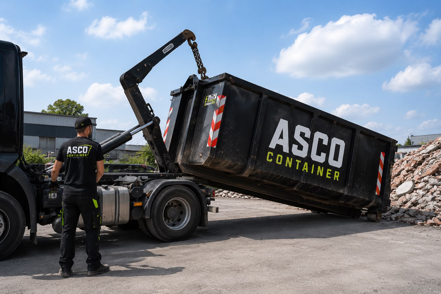 ASCO Container im Einsatz